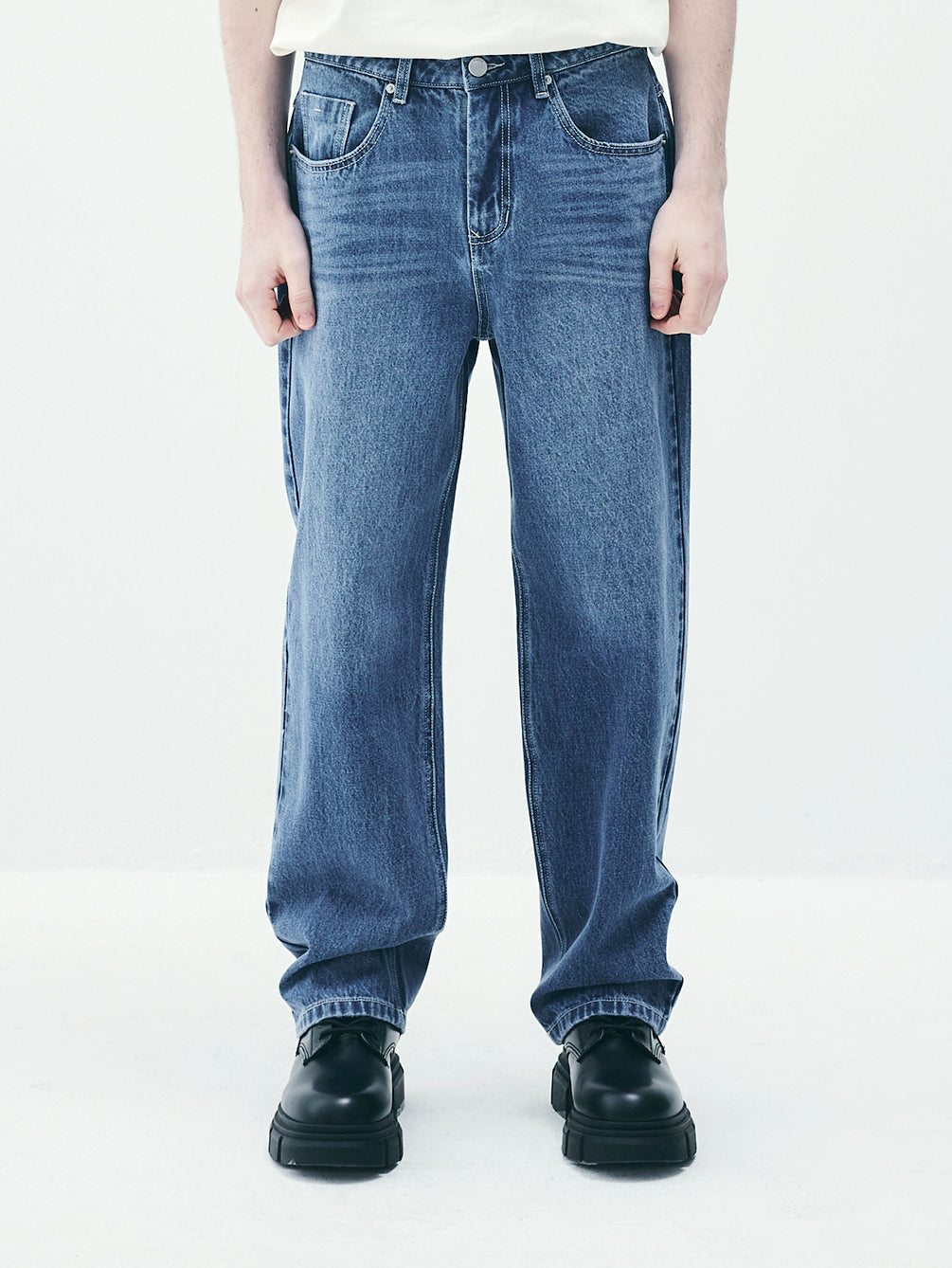 RAP5002 Michelle Relax Denim Pants (UNISEX)