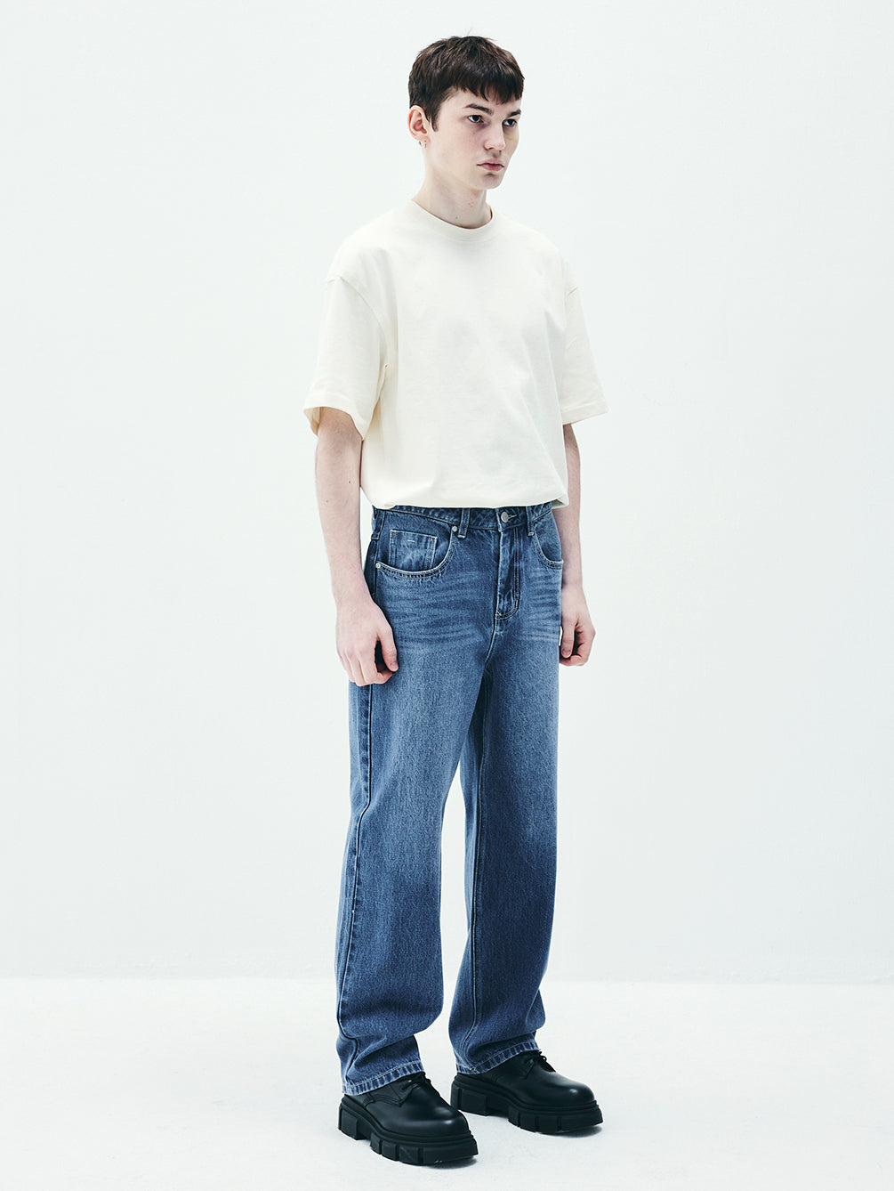 RAP5002 Michelle Relax Denim Pants (UNISEX)