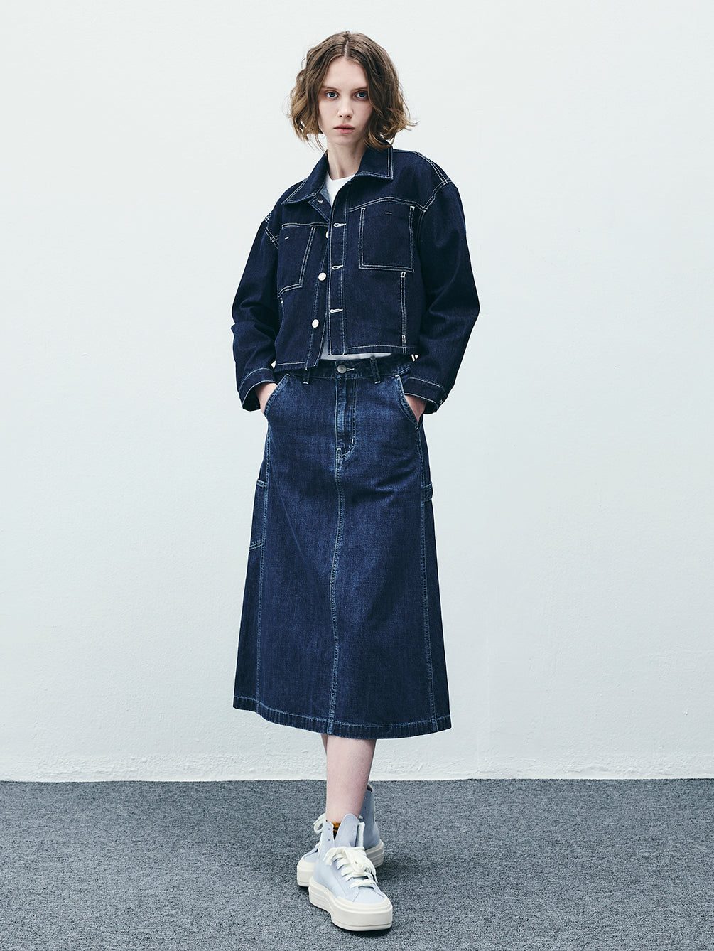 RAS5005 Carpenters A-line Skirt