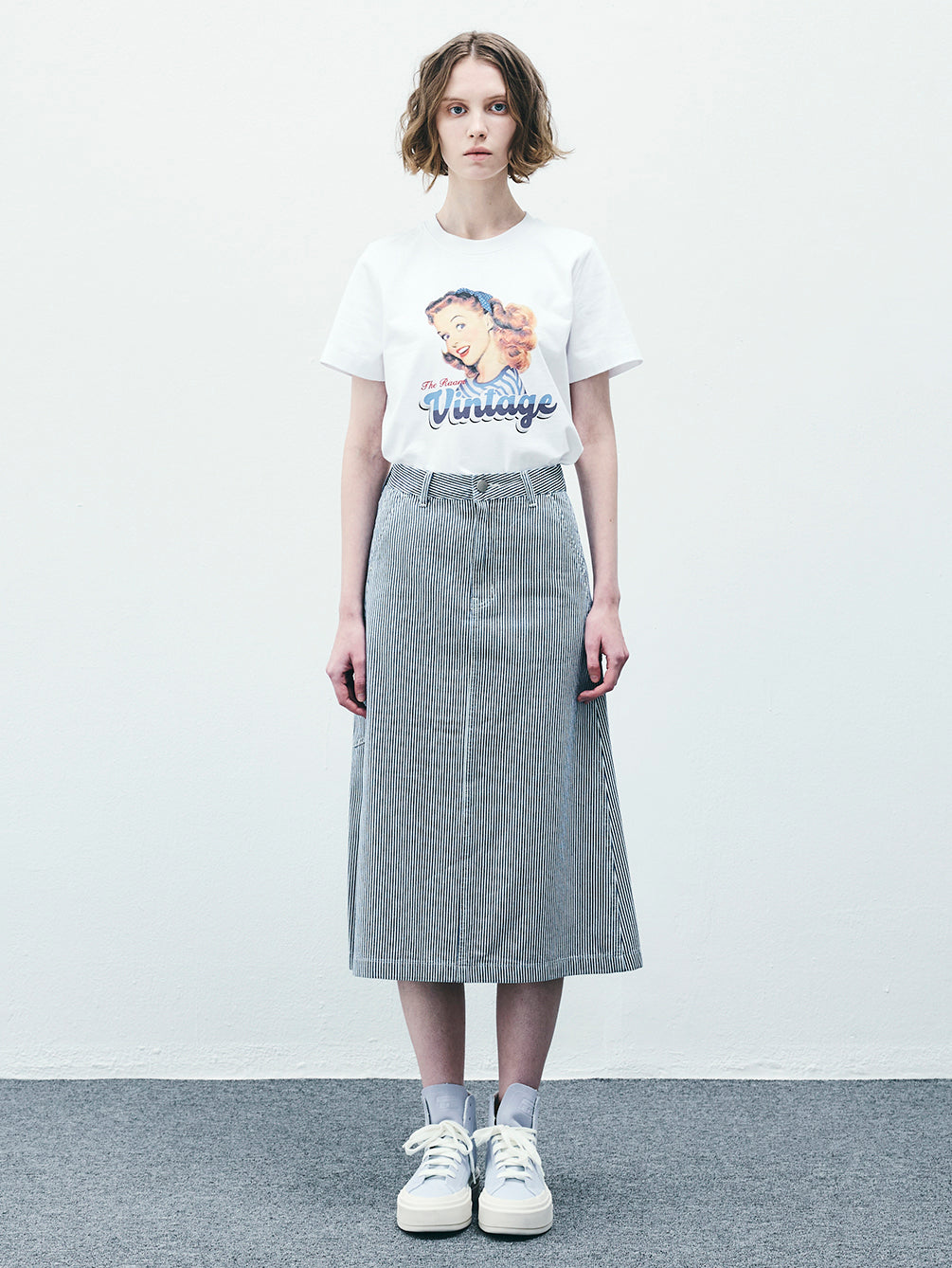 RAS5005 Carpenters A-line Skirt