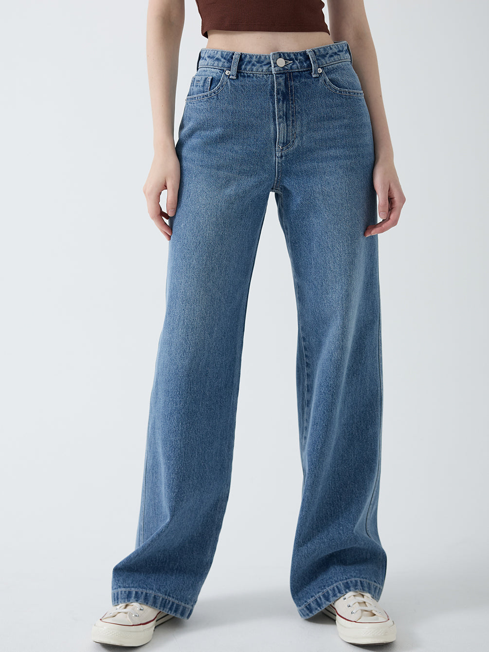 RC003 Relax Boy Fit Denim Pants
