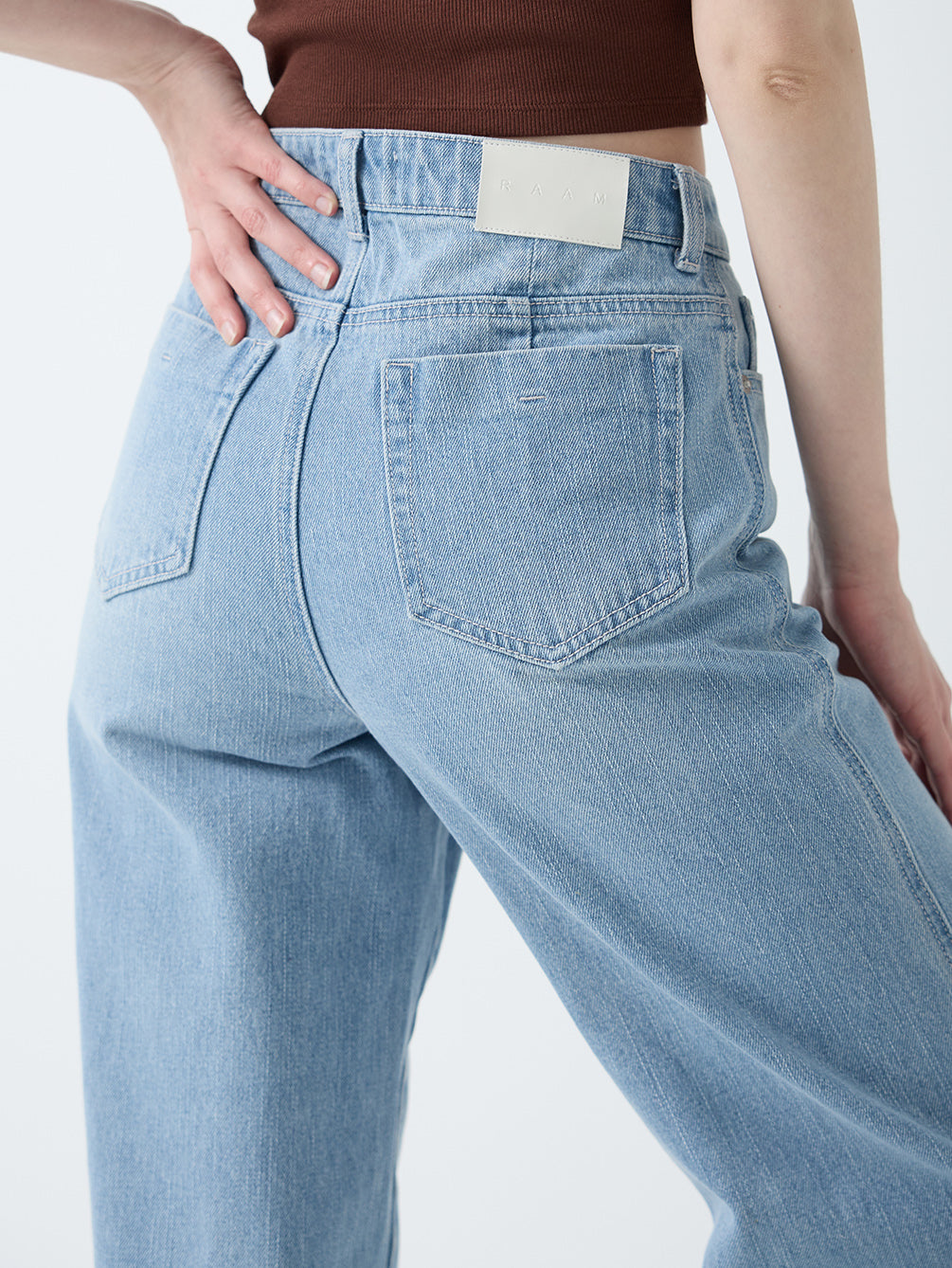 RC003 Relax Boy Fit Denim Pants