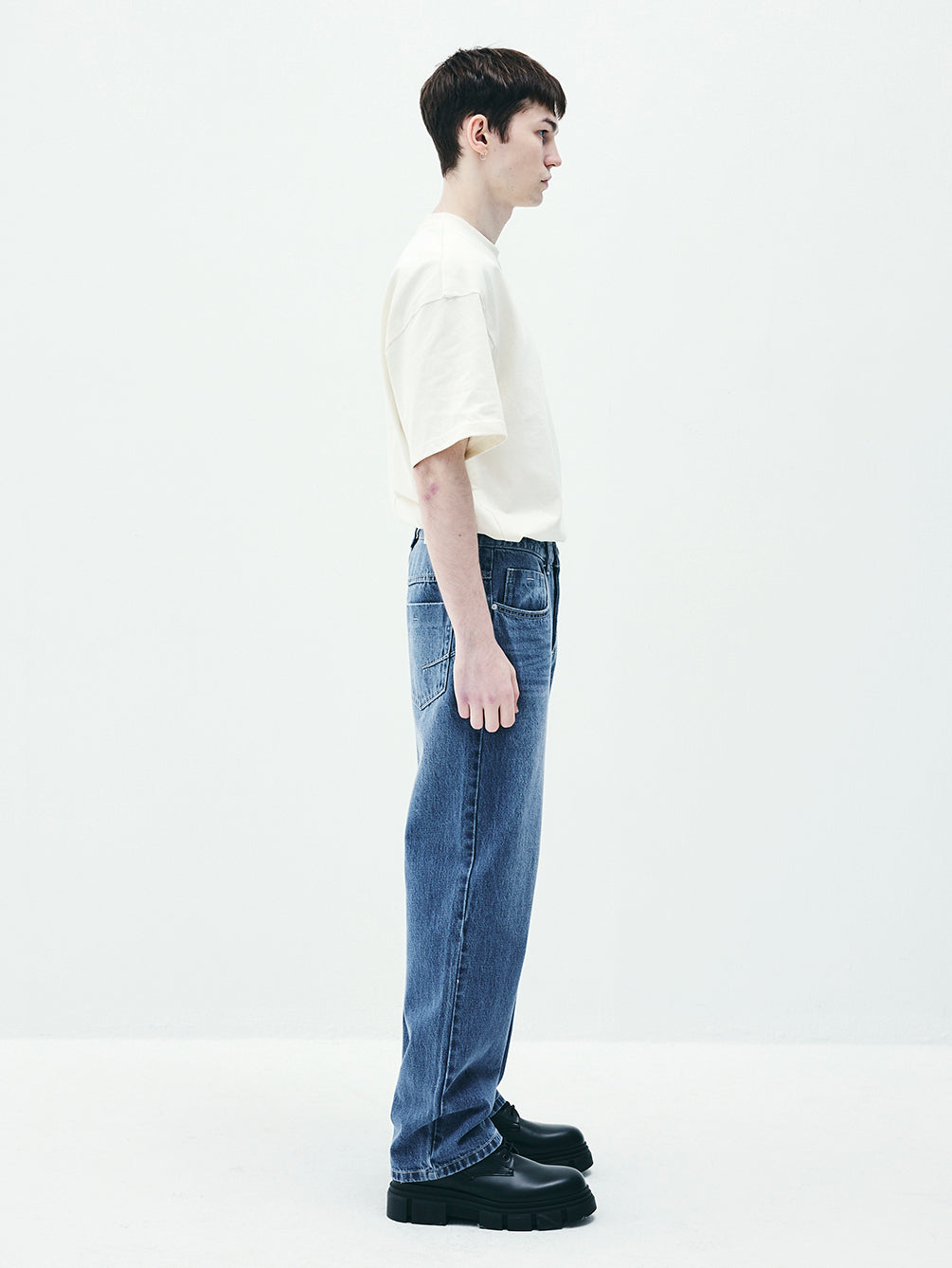 RAP5002 Michelle Relax Denim Pants (UNISEX)