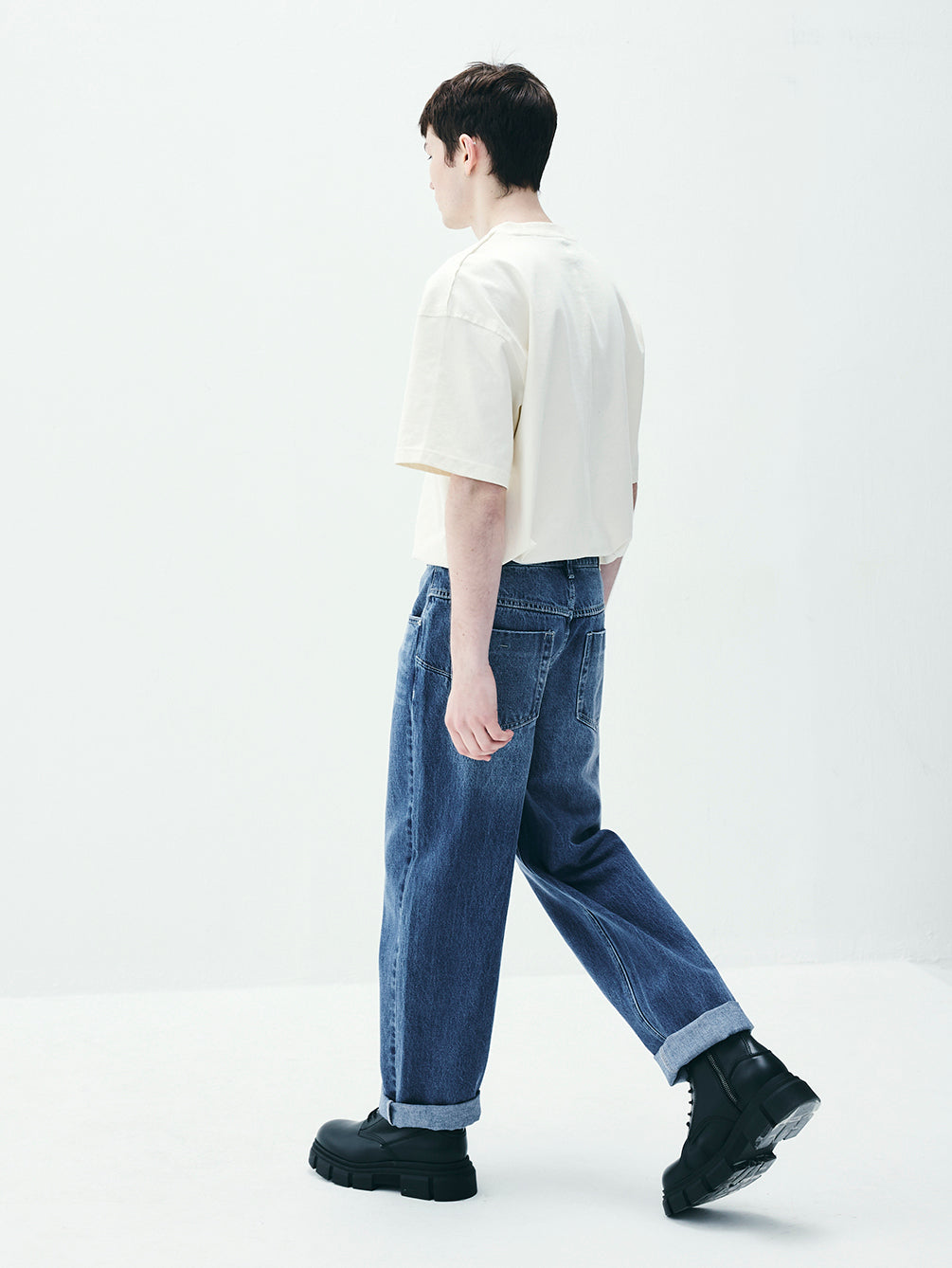 RAP5002 Michelle Relax Denim Pants (UNISEX)