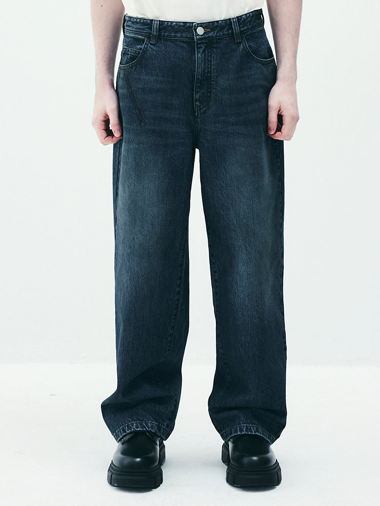 RAP5022 Semi Wide Fit Oil Jeans