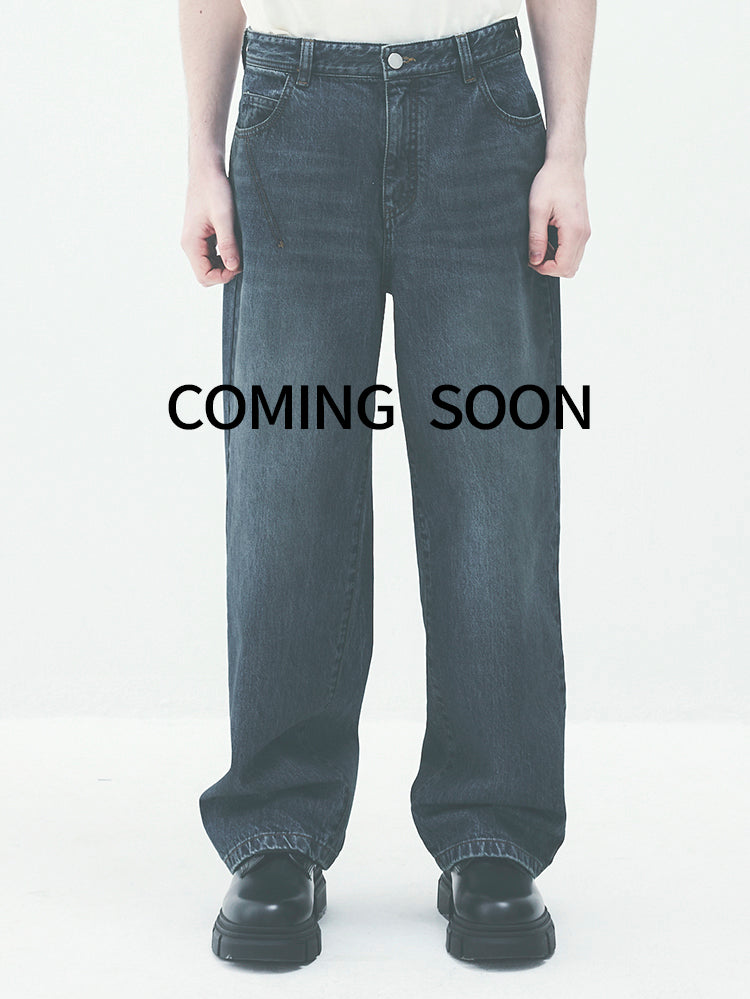 RAP5022 Semi Wide Fit Oil Jeans