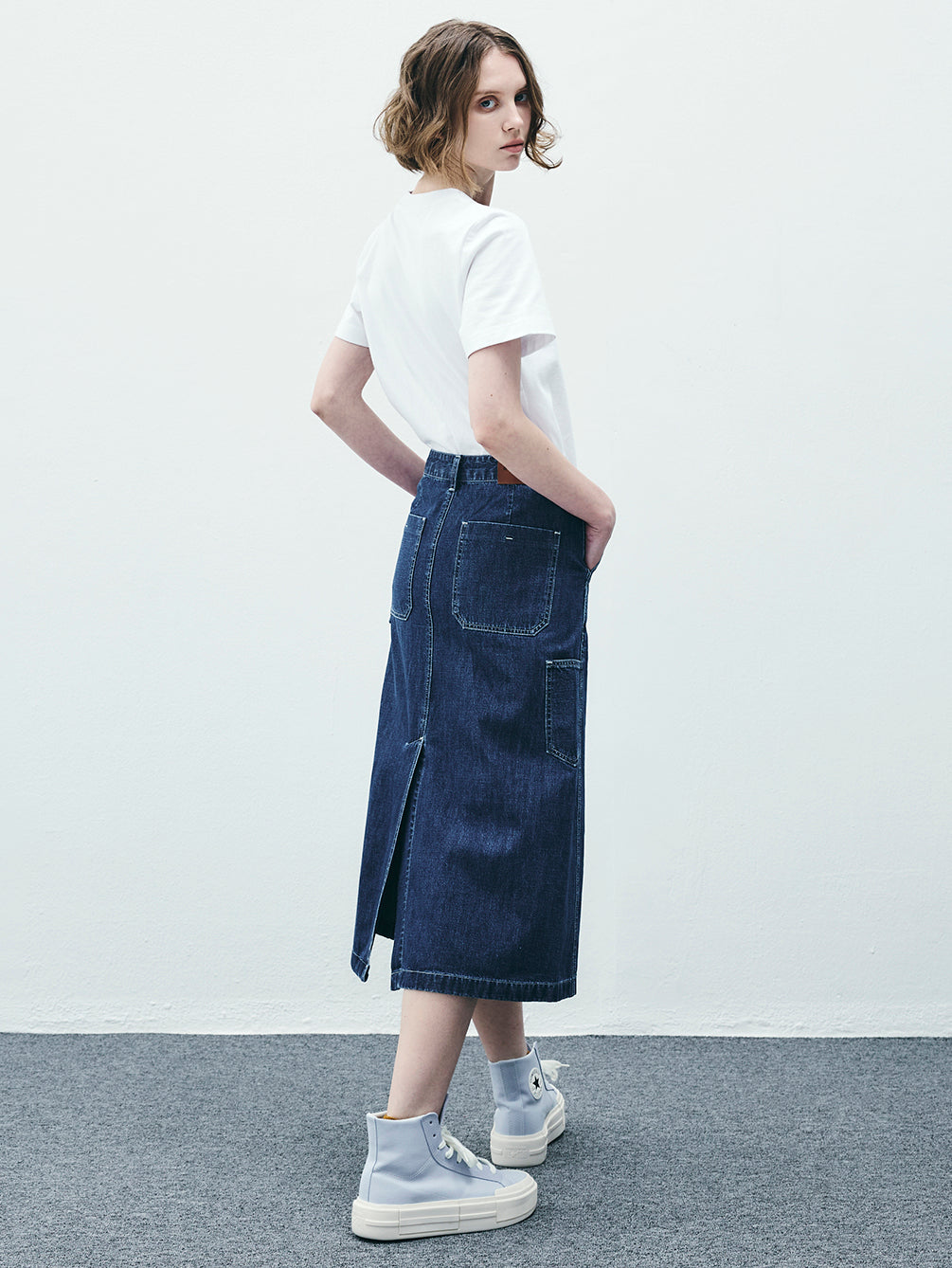 RAS5005 Carpenters A-line Skirt