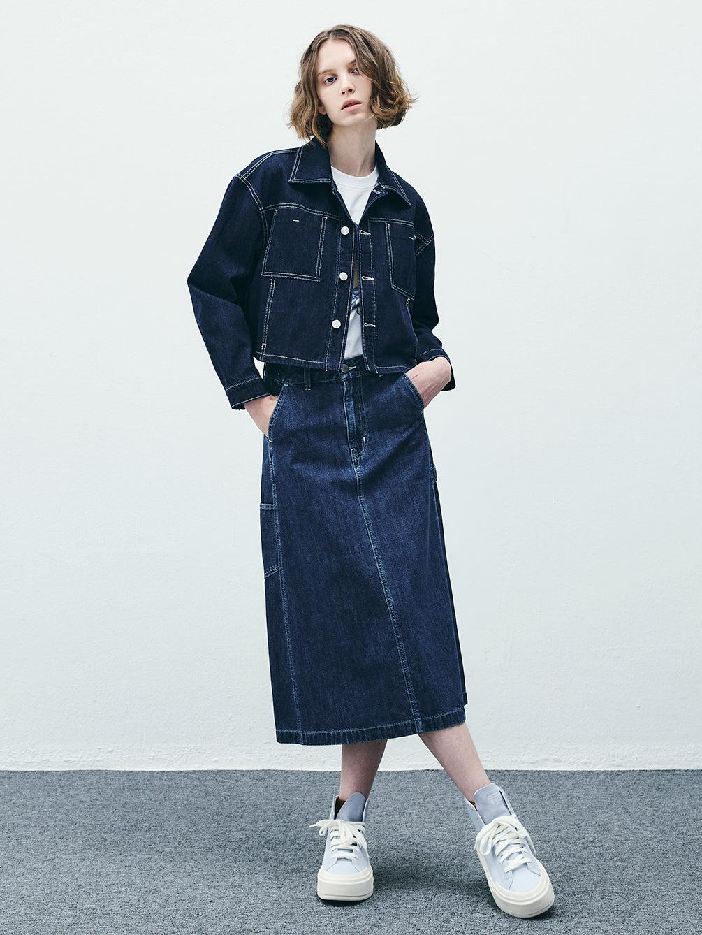 RAS5005 Carpenters A-line Skirt