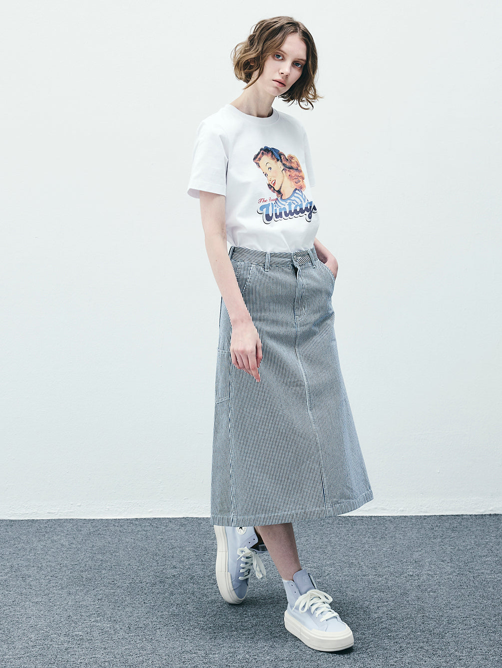 RAS5005 Carpenters A-line Skirt