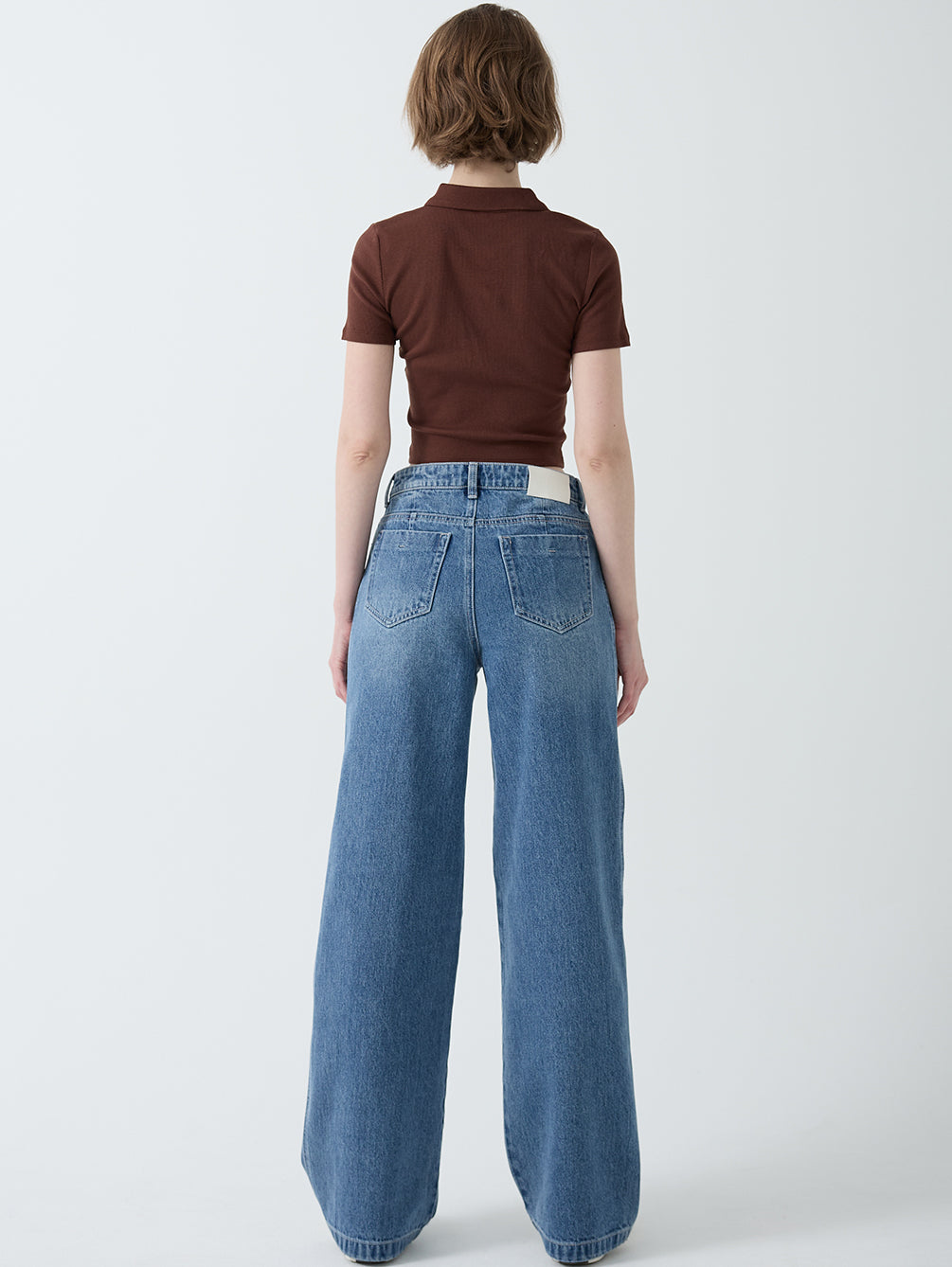 RC003 Relax Boy Fit Denim Pants