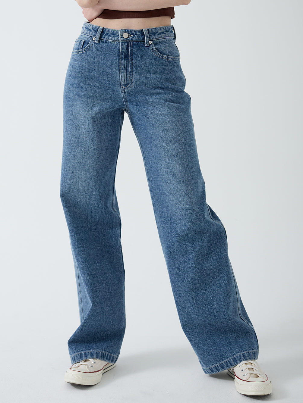 RC003 Relax Boy Fit Denim Pants