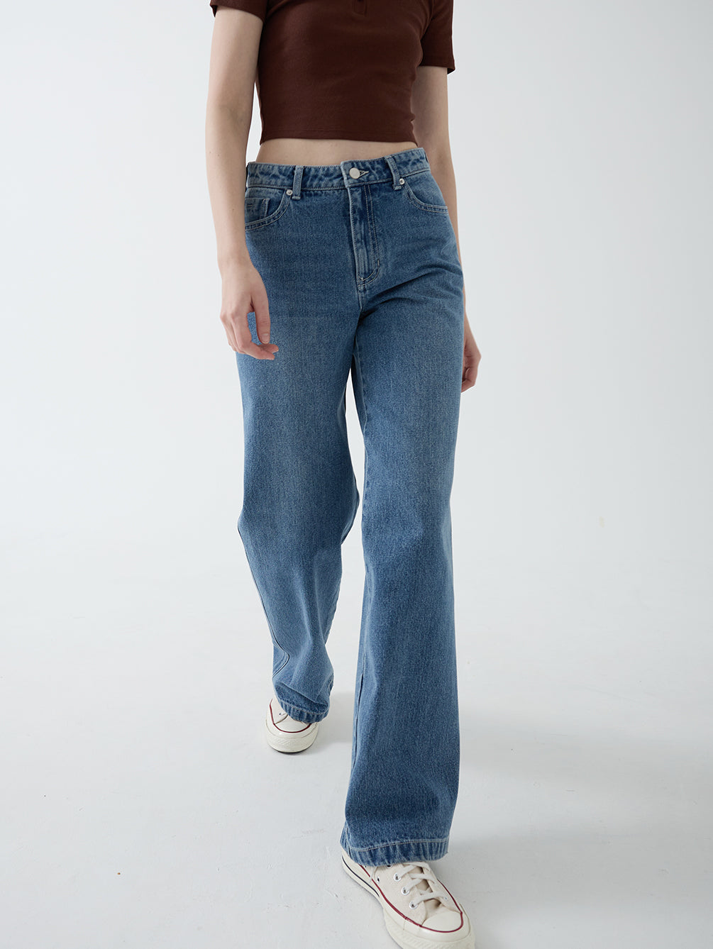 RC003 Relax Boy Fit Denim Pants