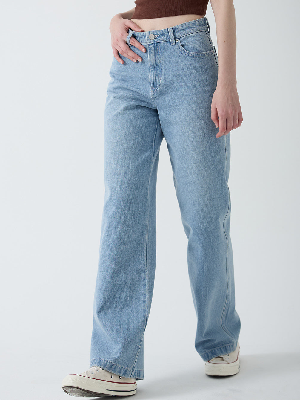 RC003 Relax Boy Fit Denim Pants